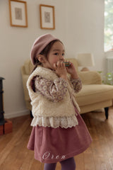 ［OREN］Bianca fur vest
