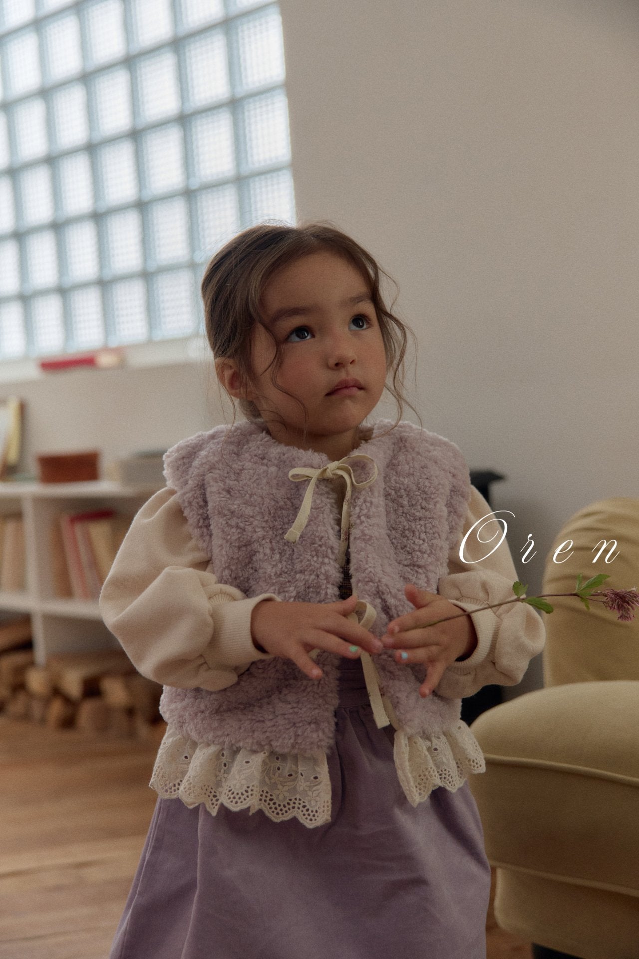 ［OREN］Bianca fur vest