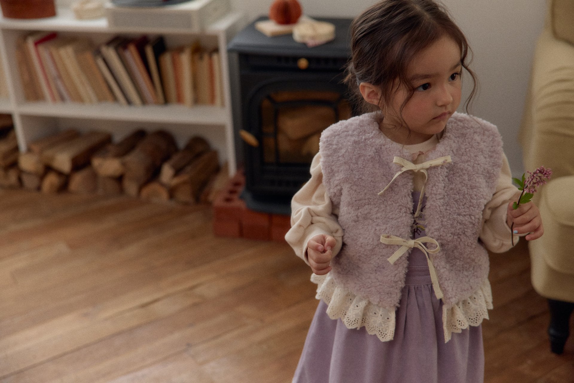 ［OREN］Bianca fur vest