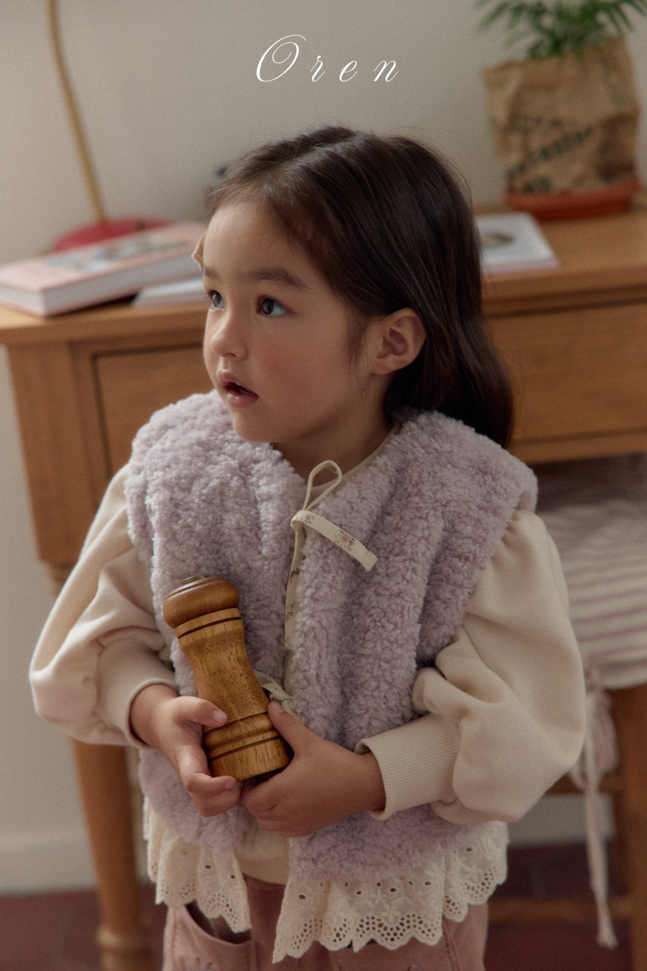 ［OREN］Bianca fur vest