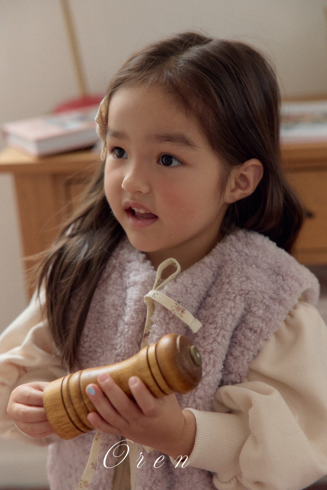 ［OREN］Bianca fur vest