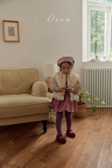 ［OREN］Nanette embroidery blouse