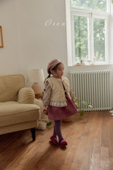 ［OREN］Nanette embroidery blouse