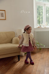 ［OREN］Nanette embroidery blouse