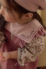 ［OREN］Nanette embroidery blouse