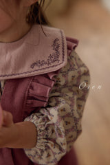 ［OREN］Nanette embroidery blouse