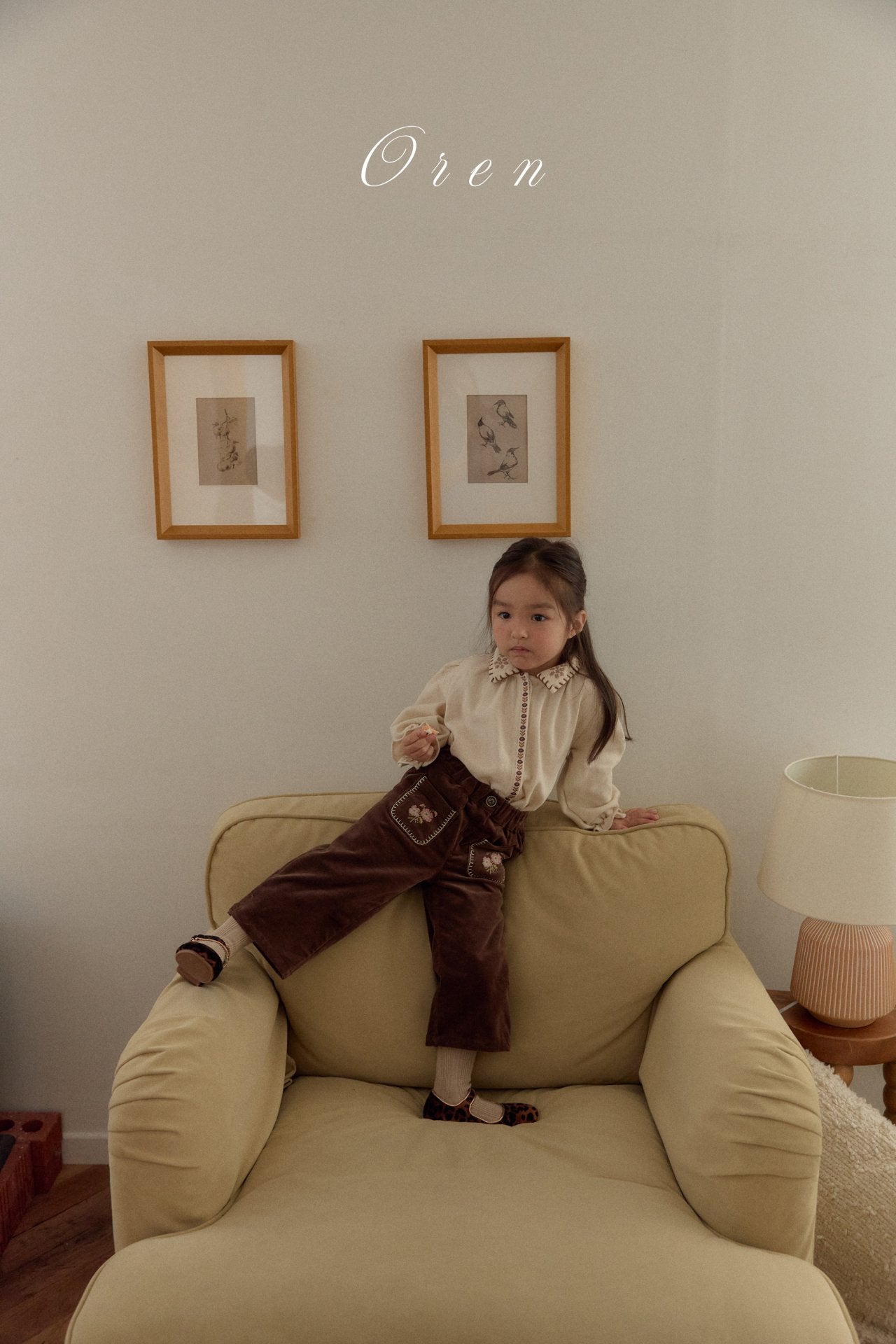 ［OREN］Assy mellow blouse