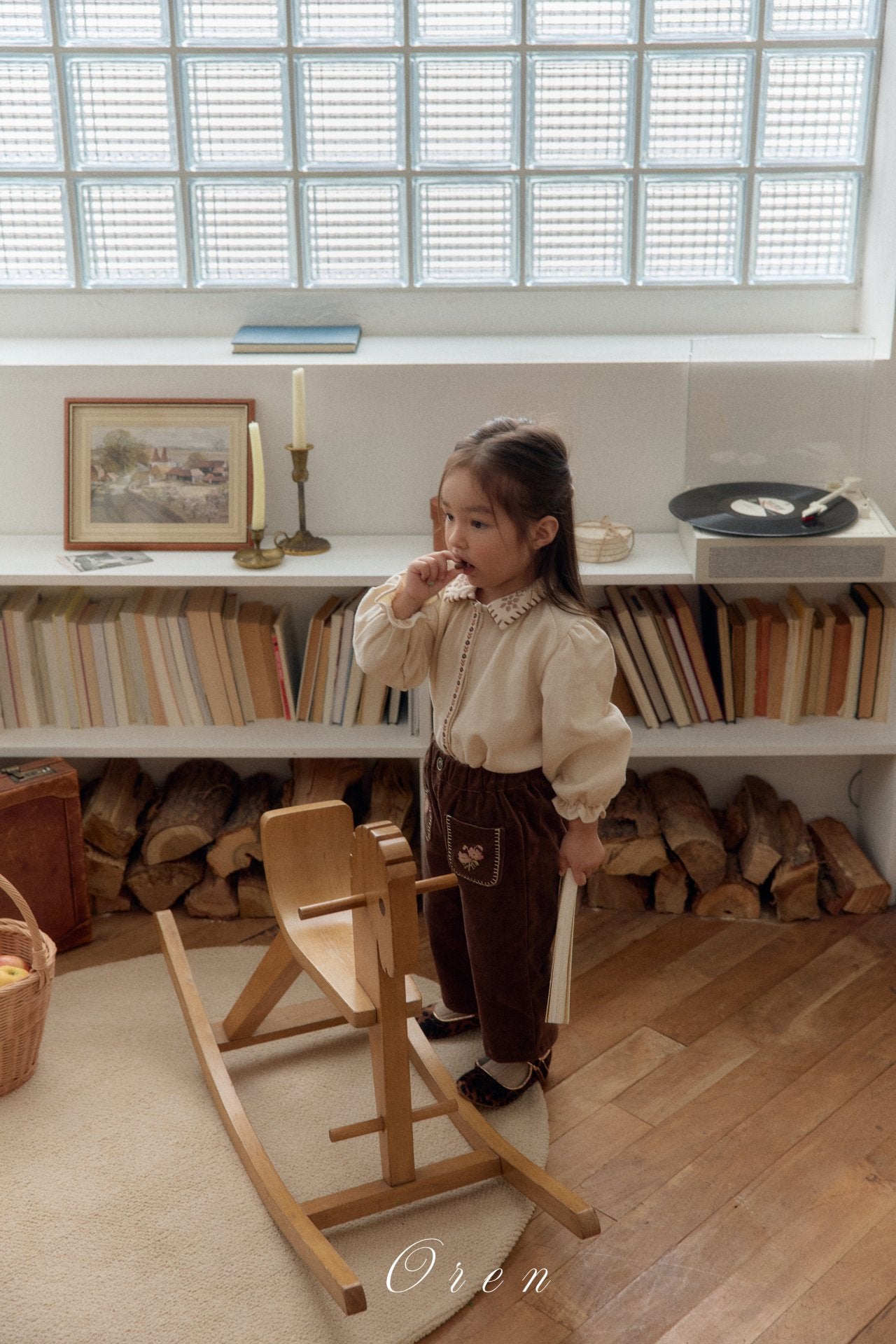 ［OREN］Assy mellow blouse