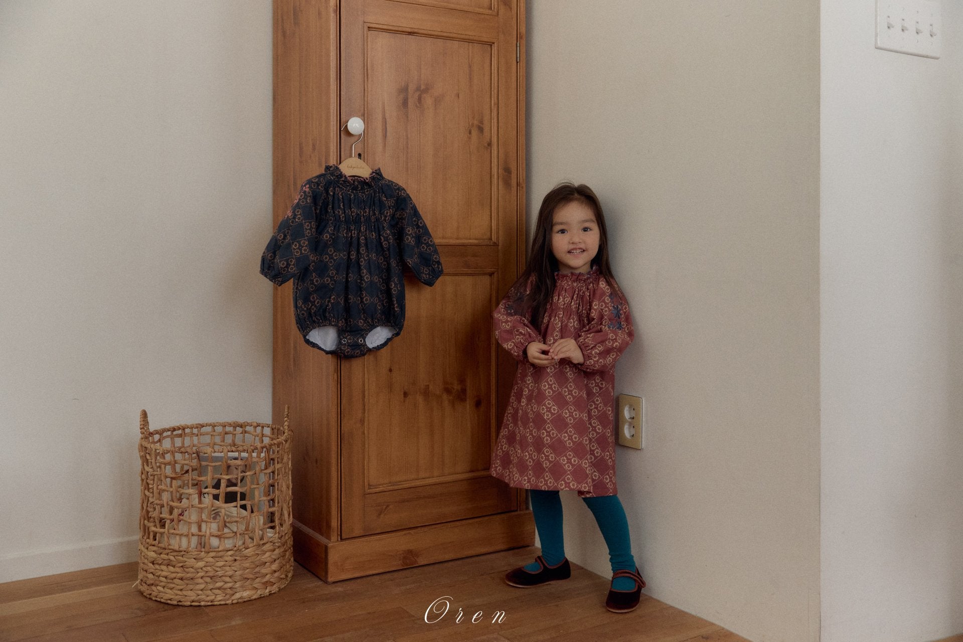 ［OREN］Daisy padding one-piece (1oz)