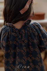 ［OREN］Daisy padding rompers (1oz)