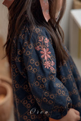 ［OREN］Daisy padding rompers (1oz)