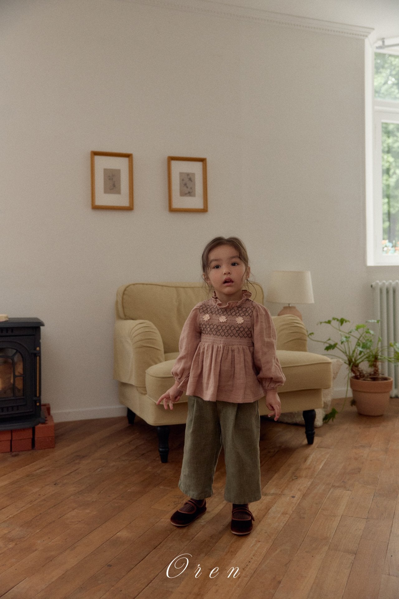 ［OREN］Rowan smock blouse