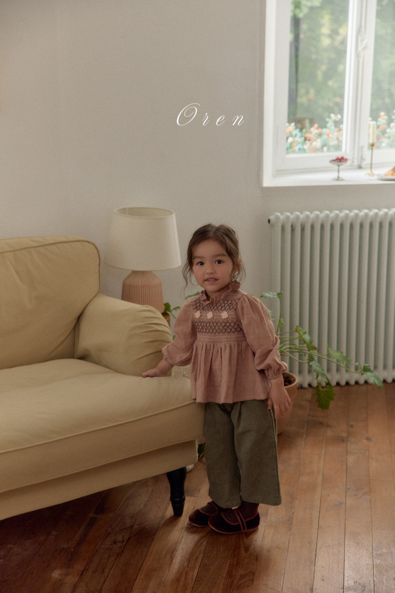 ［OREN］Rowan smock blouse
