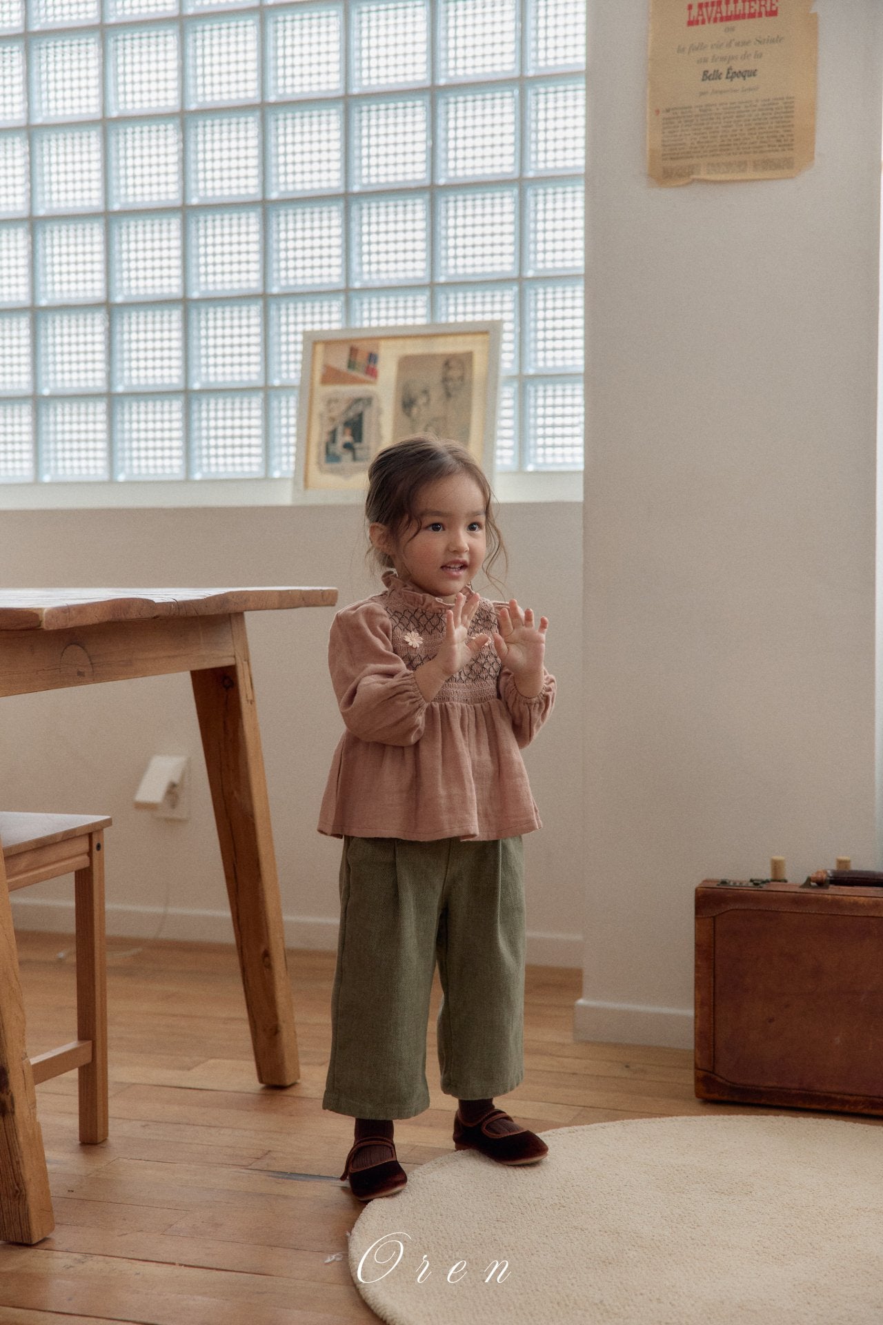 ［OREN］Rowan smock blouse