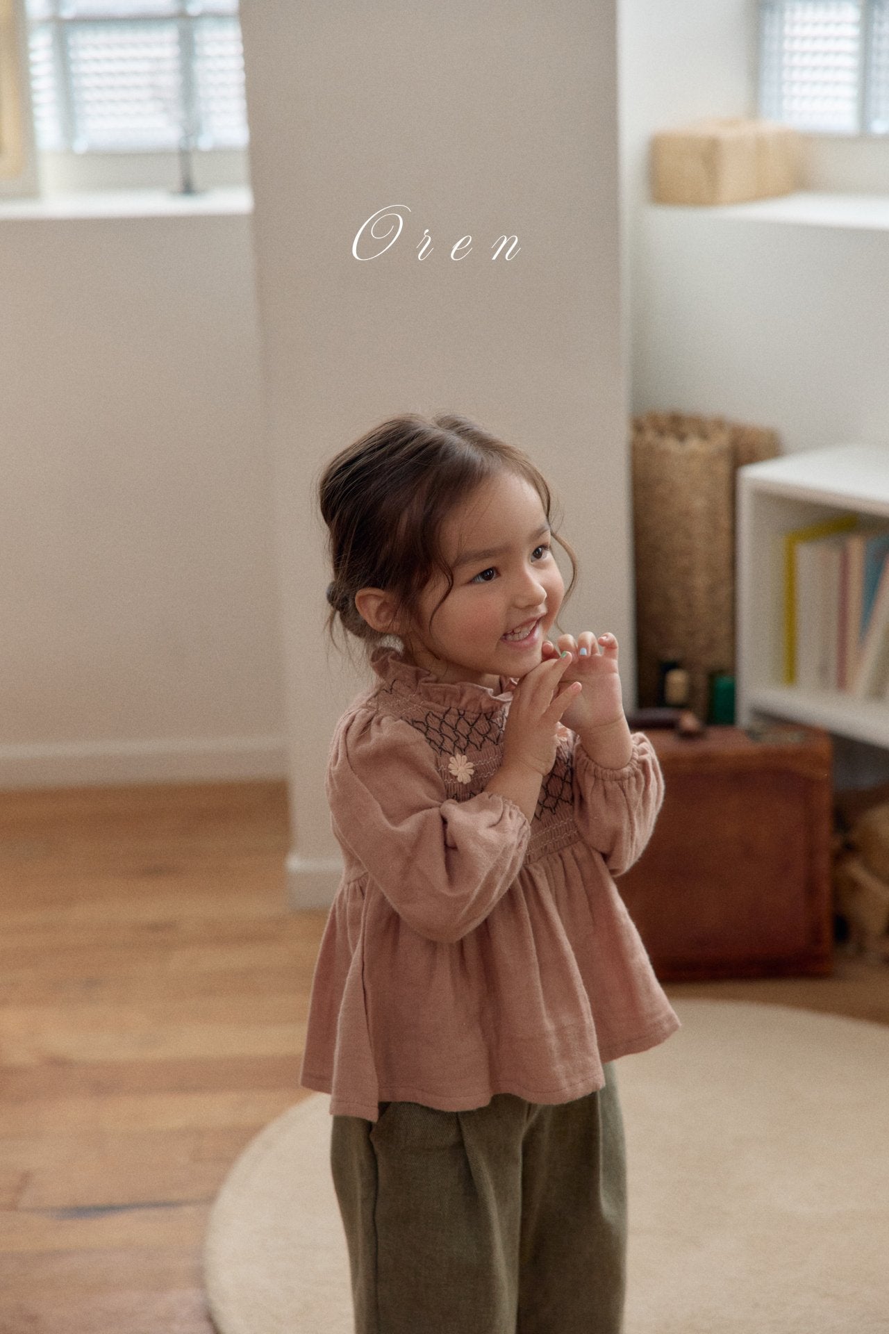 ［OREN］Rowan smock blouse