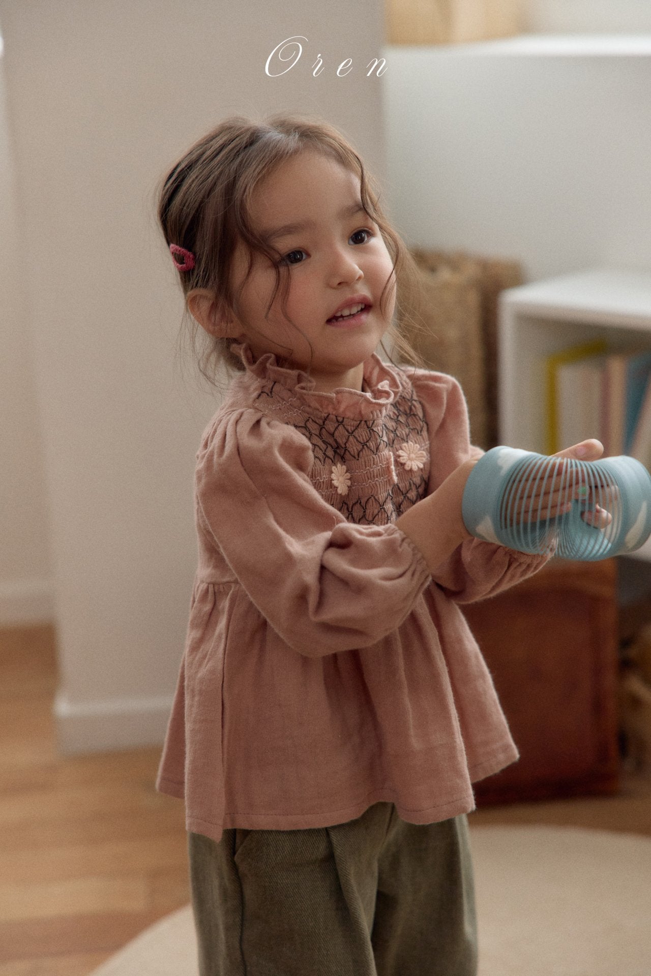 ［OREN］Rowan smock blouse