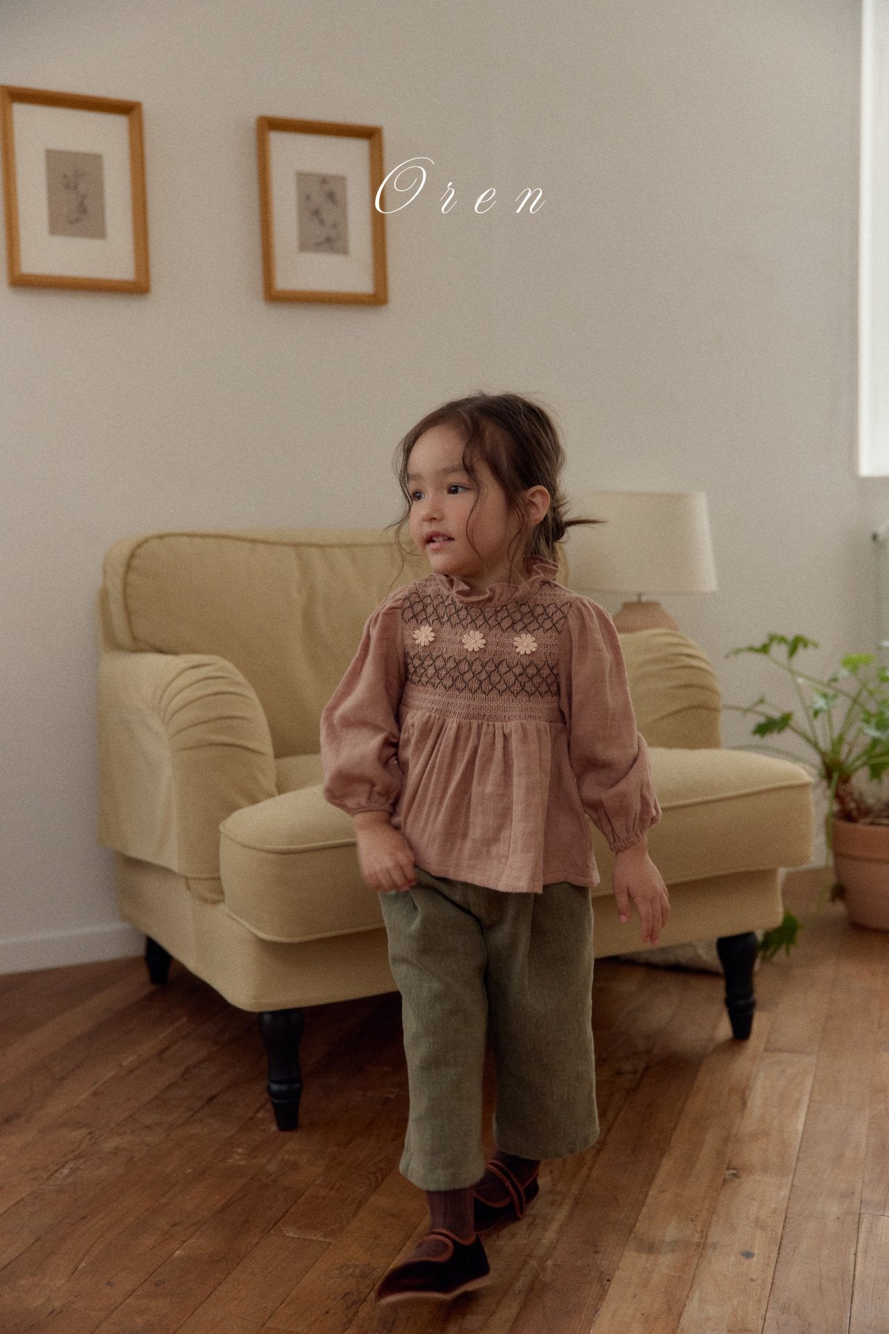 ［OREN］Rowan smock blouse