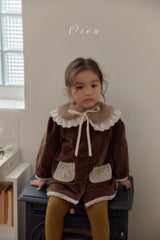 ［OREN］Rea velvet one-piece