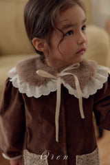 ［OREN］Rea velvet one-piece