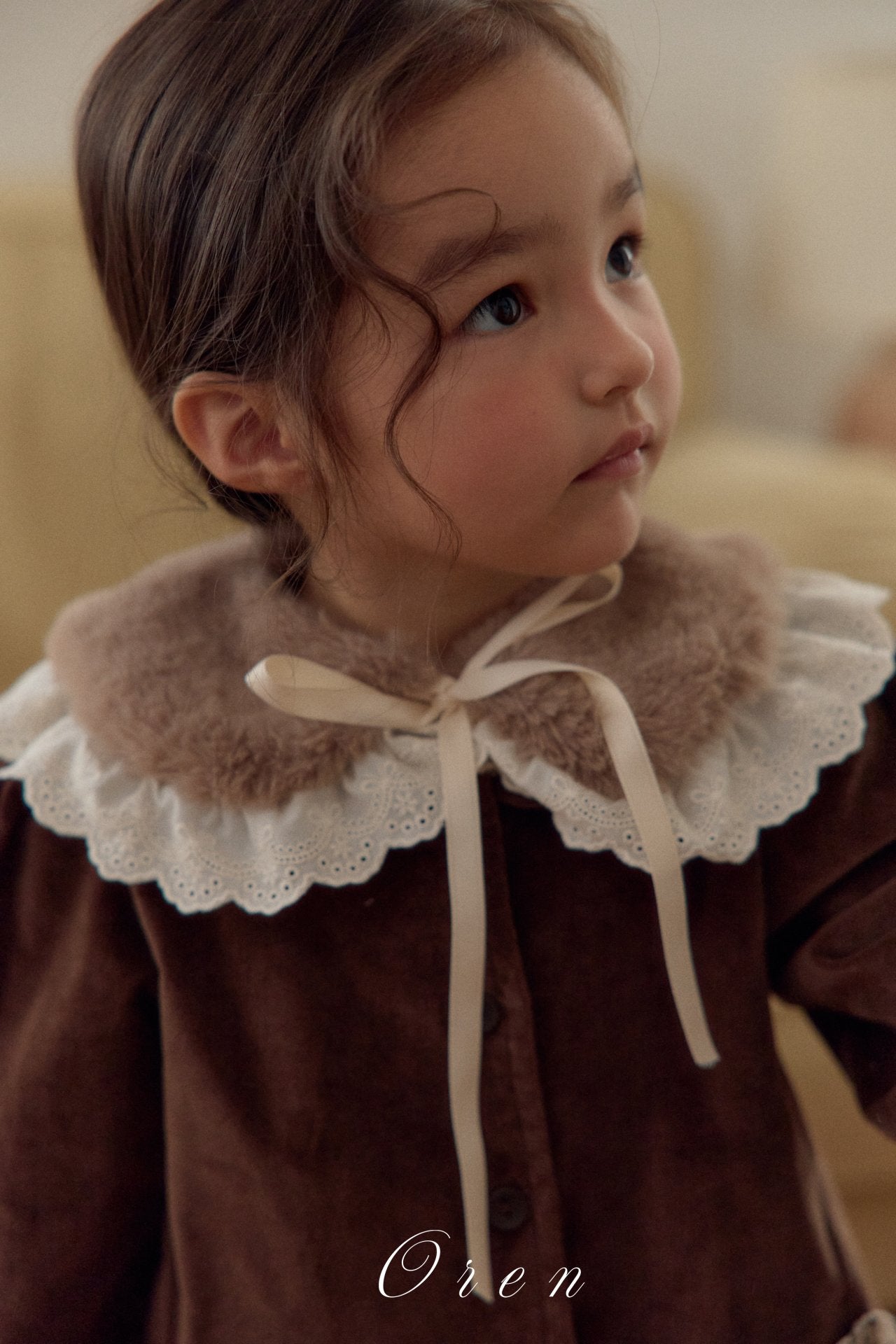 ［OREN］Rea velvet one-piece