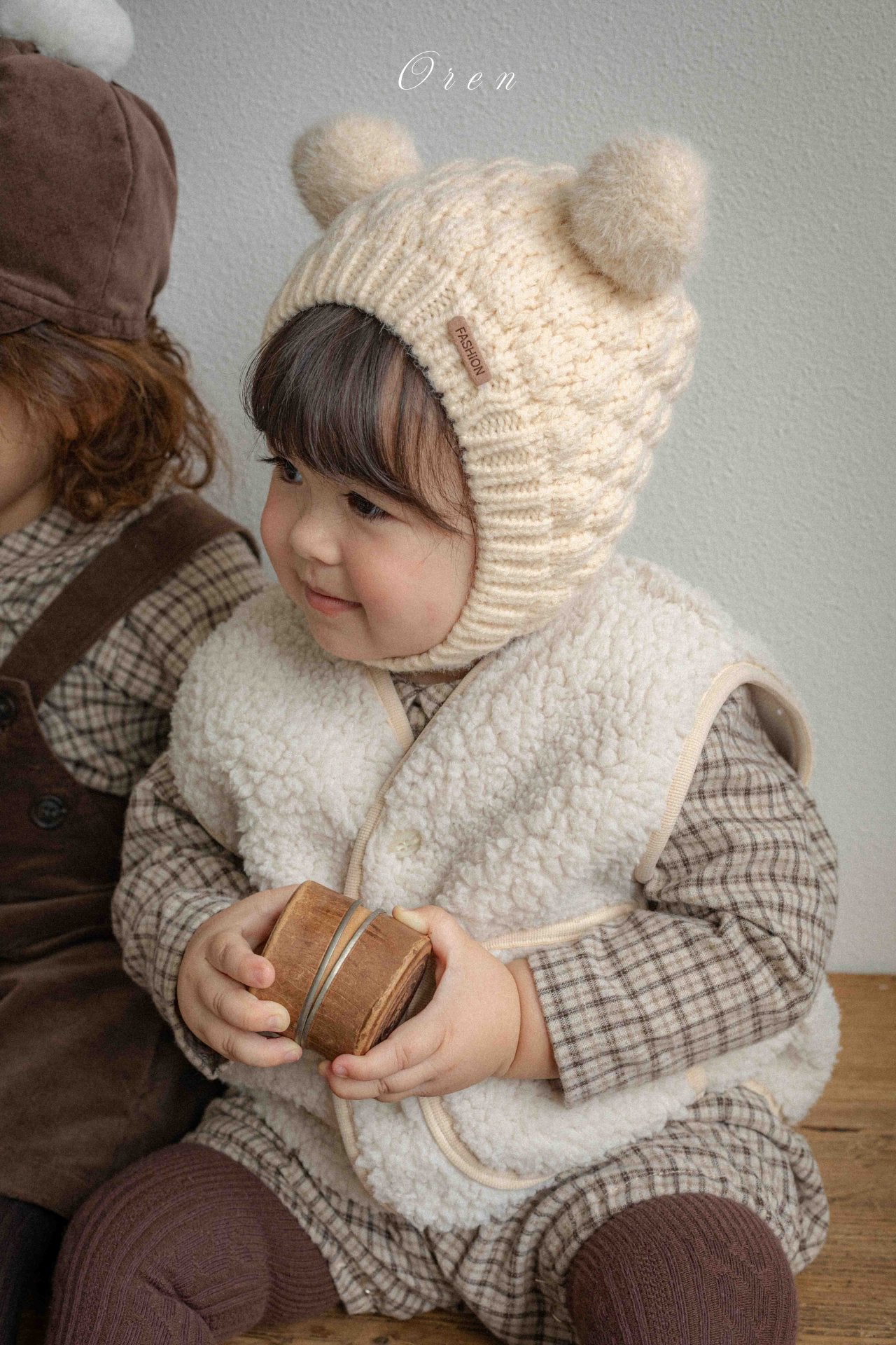 ［OREN］Bonbon knit bonnet