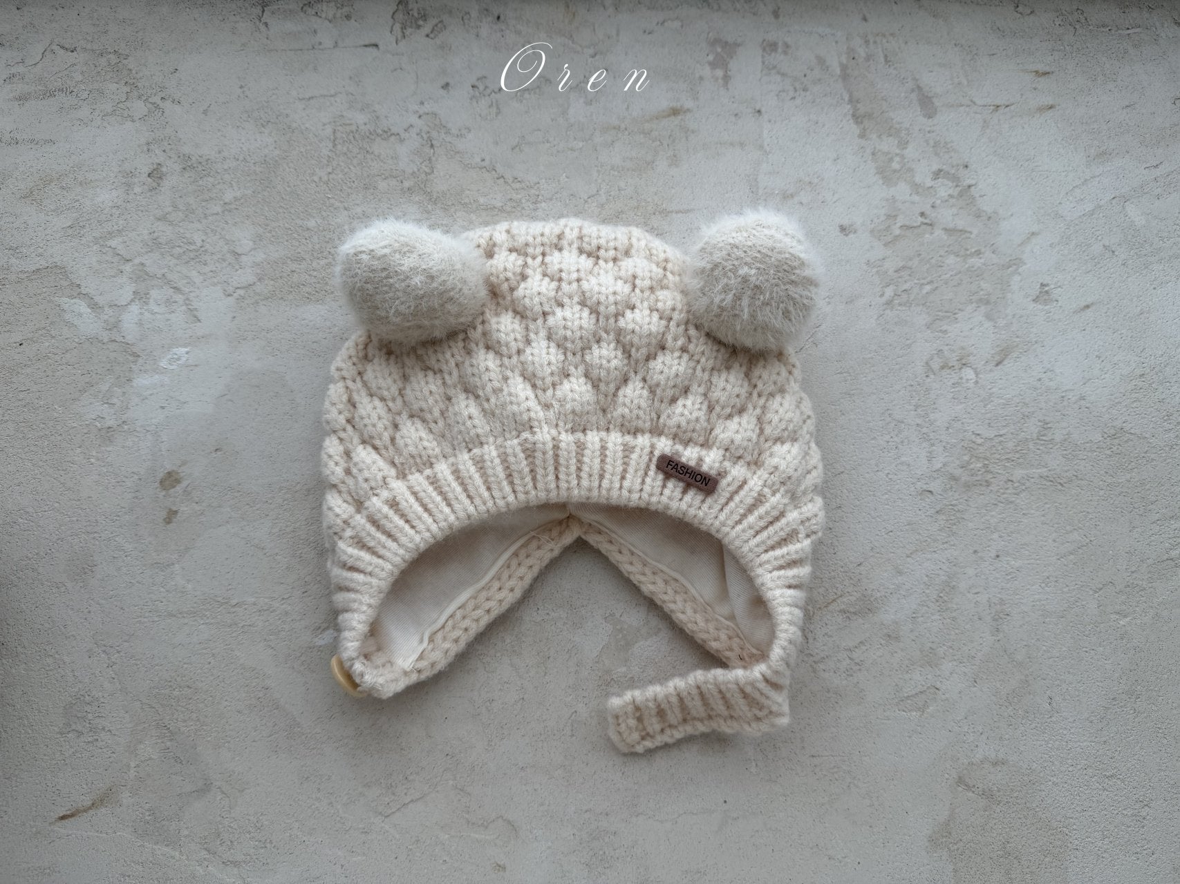 ［OREN］Bonbon knit bonnet