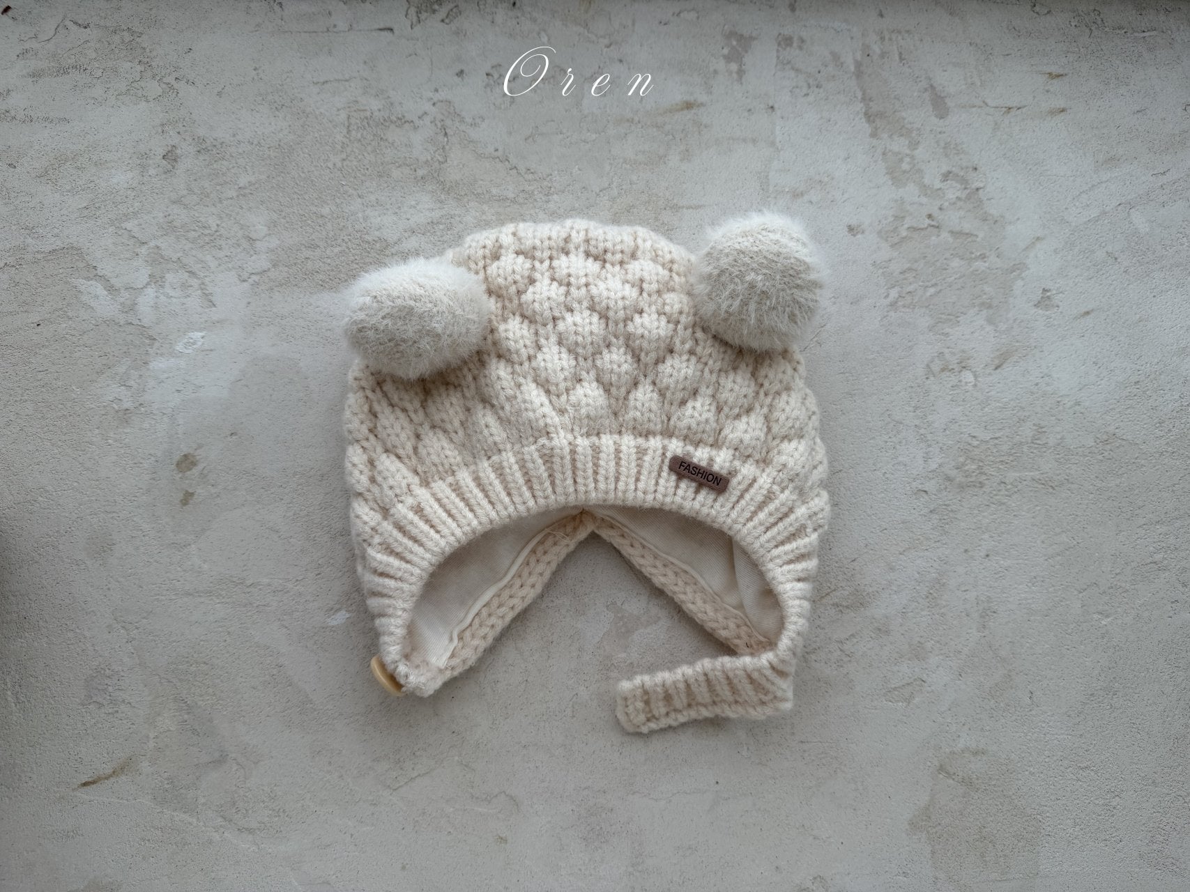 ［OREN］Bonbon knit bonnet