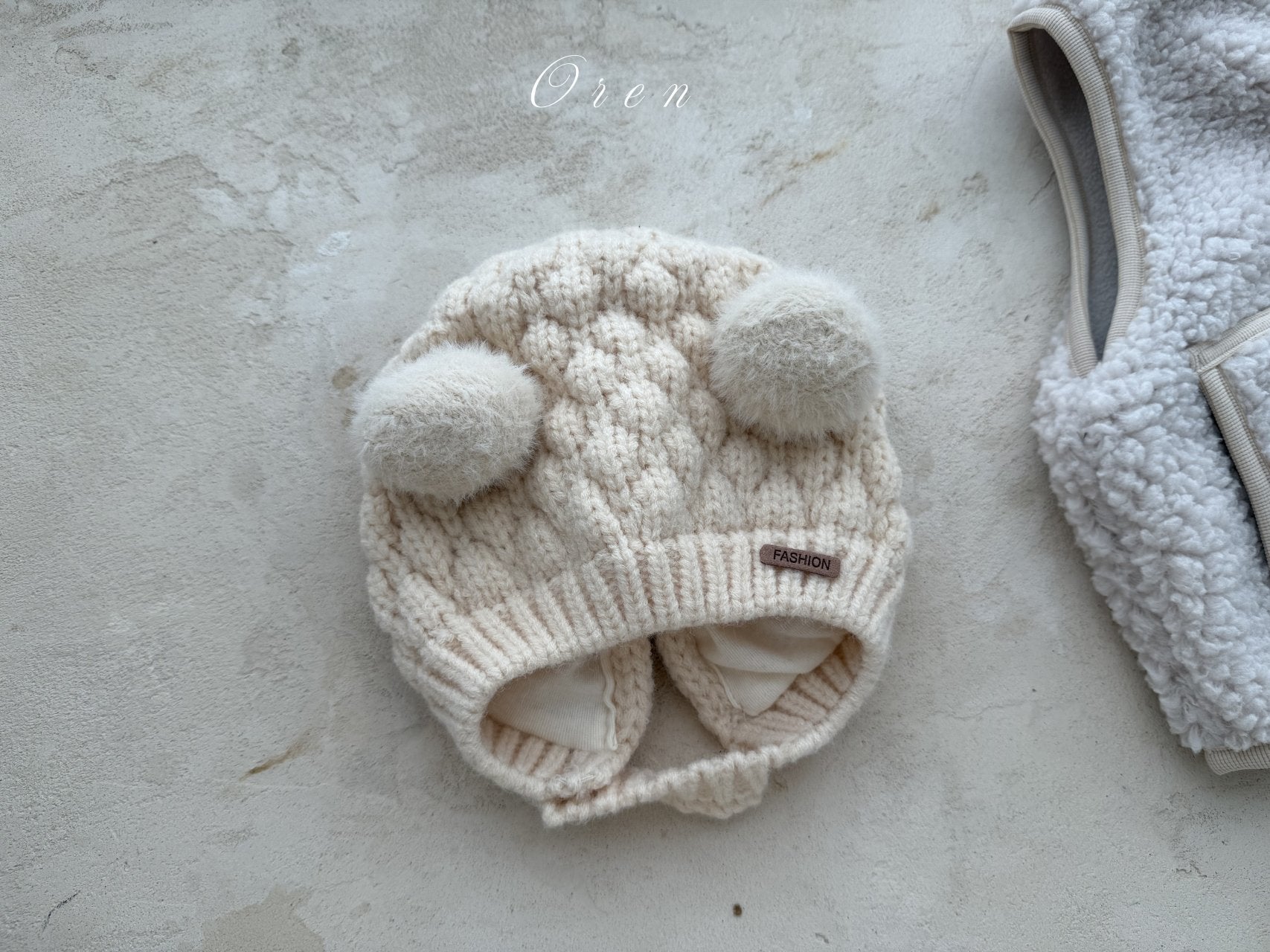 ［OREN］Bonbon knit bonnet