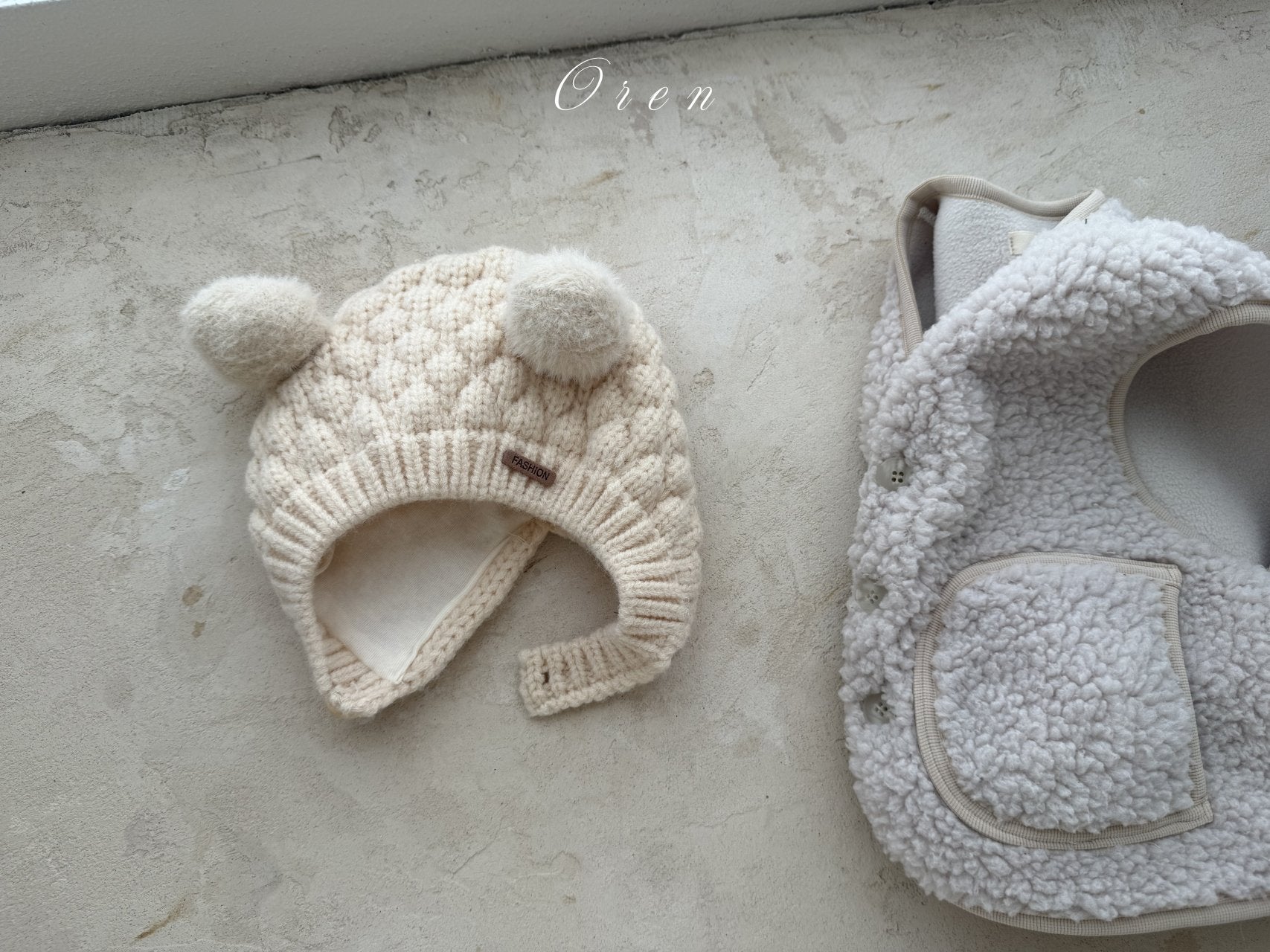 ［OREN］Bonbon knit bonnet