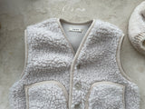 ［OREN］Bear fleece vest