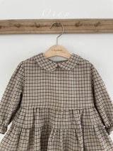 ［OREN］Brioche check one-piece bloomer