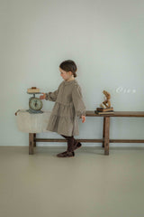 ［OREN］Brioche check one-piece