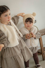 ［OREN］Bear fleece vest