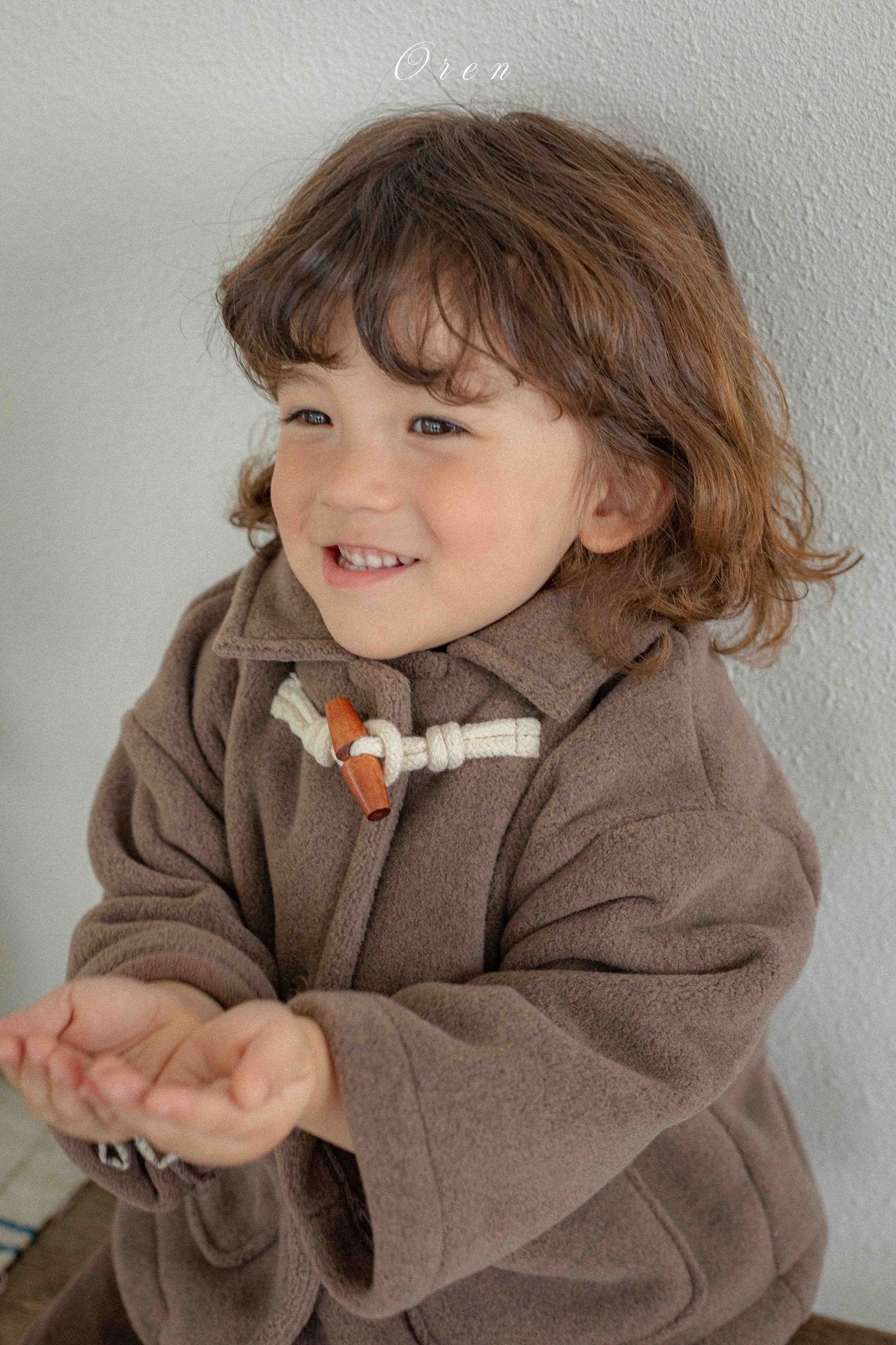 ［OREN］Lion fleece jacket