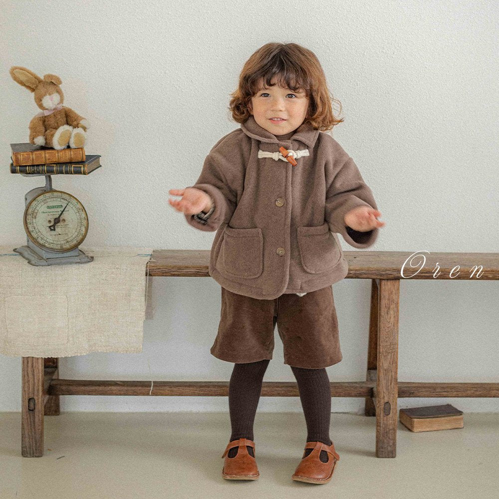 ［OREN］Lion fleece jacket