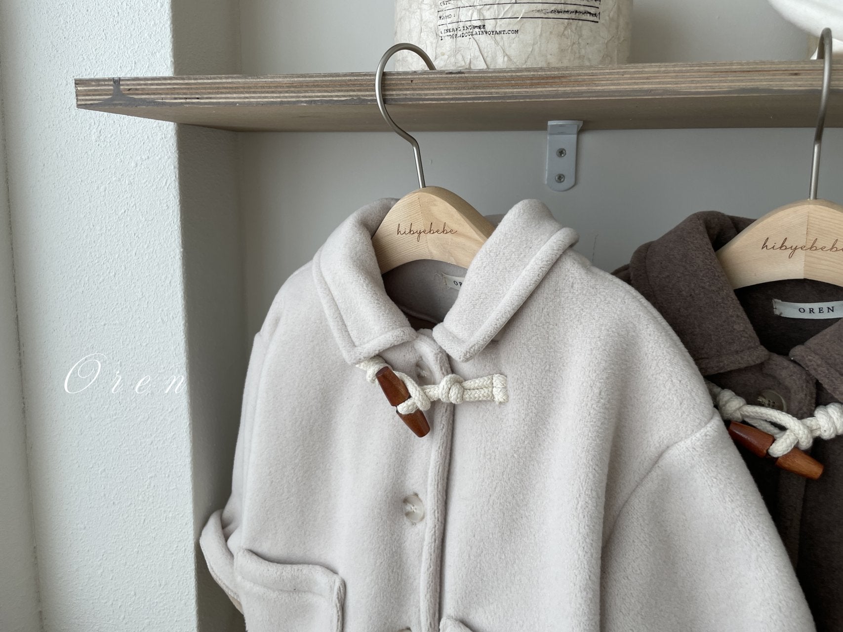 ［OREN］Lion fleece jacket