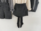 ［OREN］Miel check culotte pants