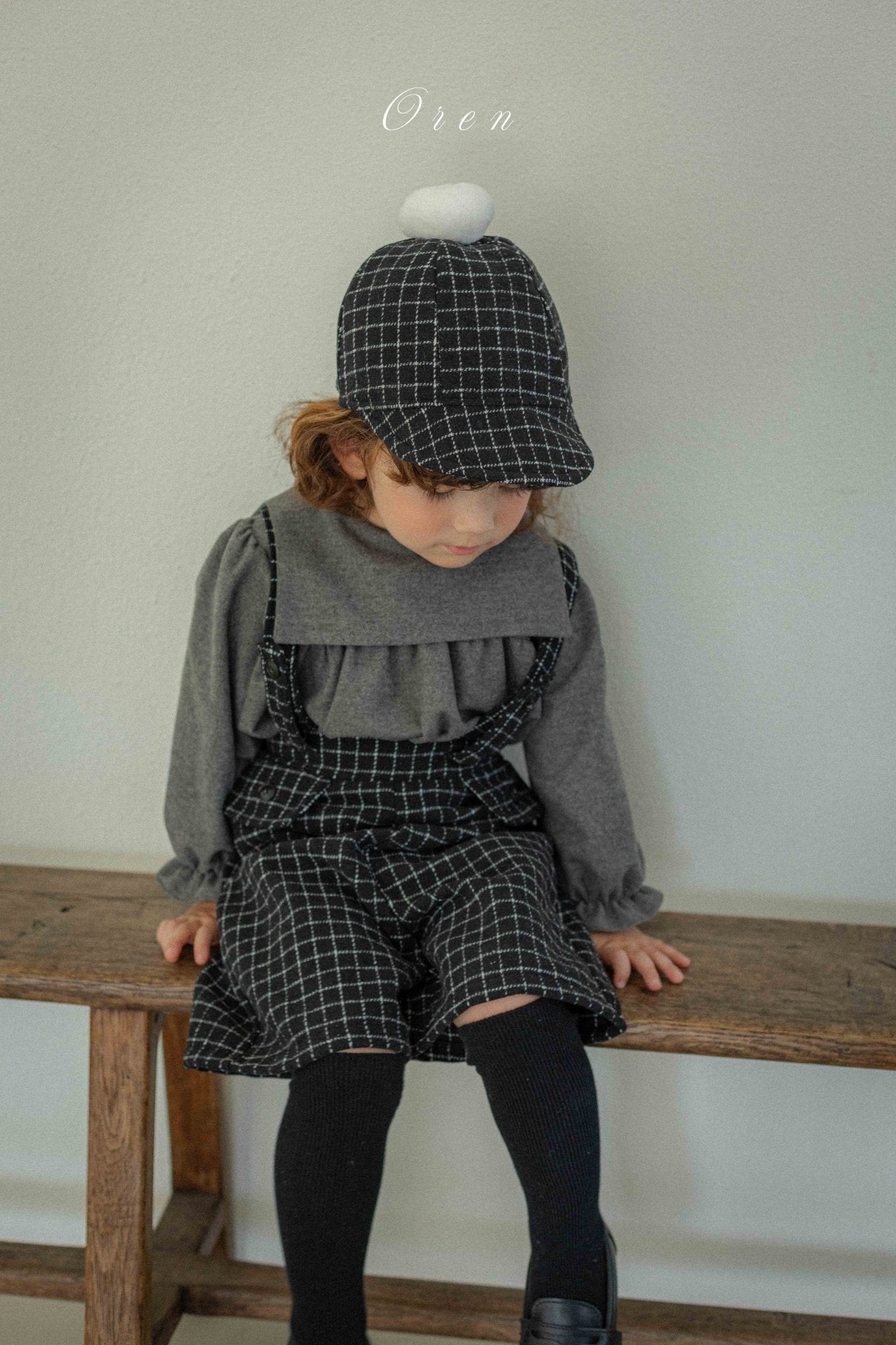 ［OREN］Miel pompom wool cap