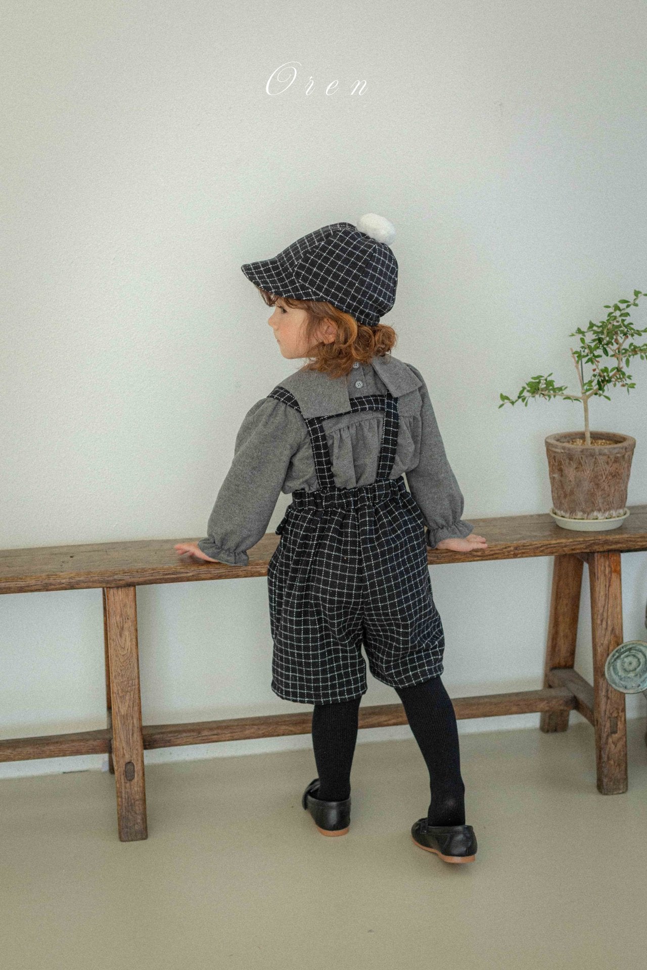 ［OREN］Miel pompom wool cap