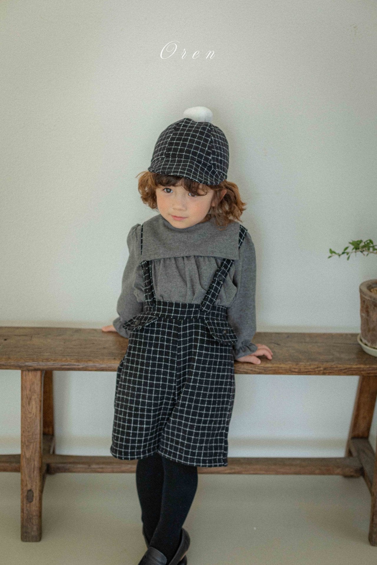 ［OREN］Miel pompom wool cap