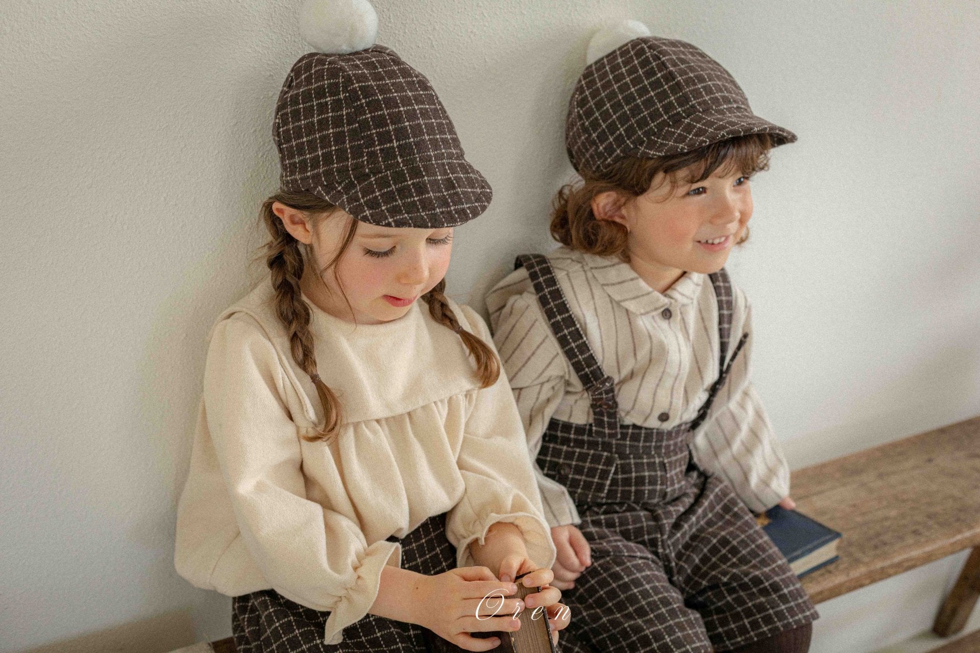 ［OREN］Miel pompom wool cap