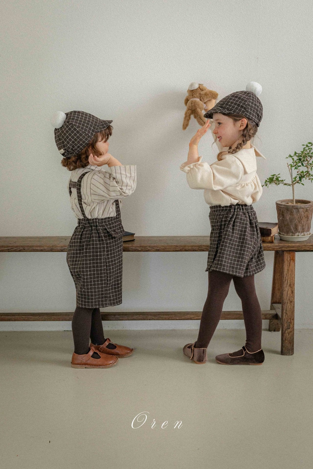 ［OREN］Miel pompom wool cap