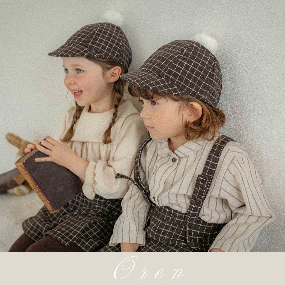 ［OREN］Miel pompom wool cap