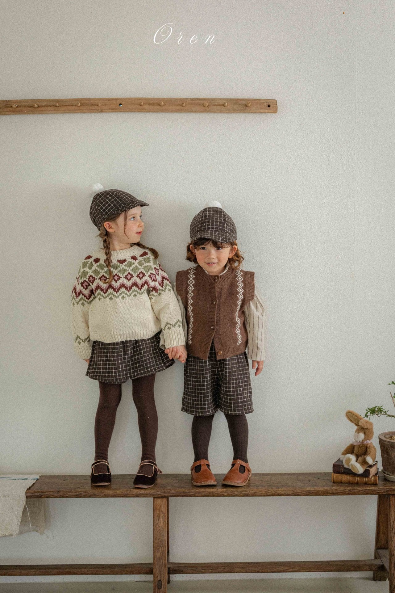 ［OREN］Miel pompom wool cap