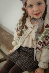 ［OREN］Miel check culotte pants