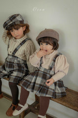 ［OREN］Marie velour ribbed tee