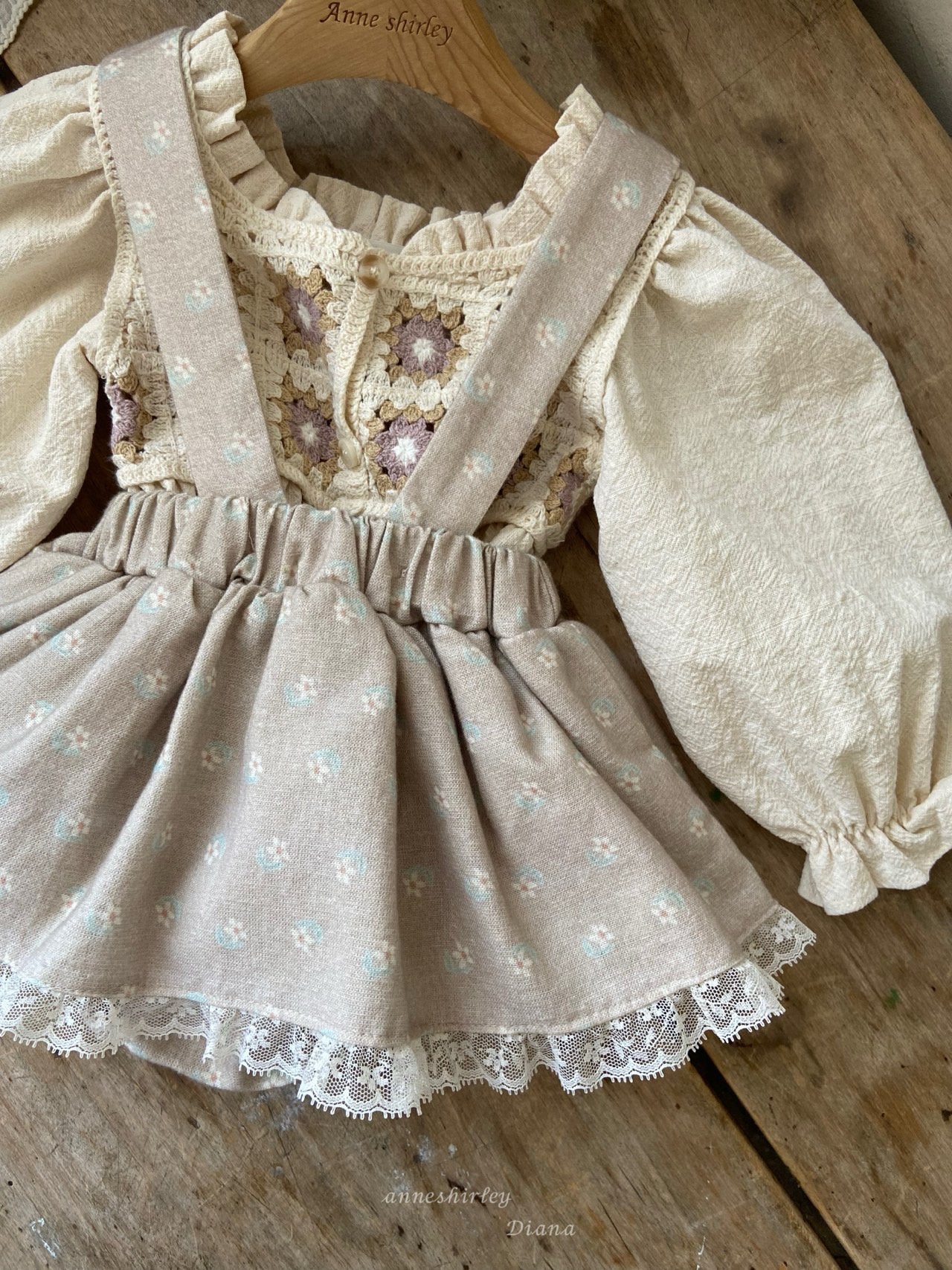 ［Anne shirley］Jasmine rompers