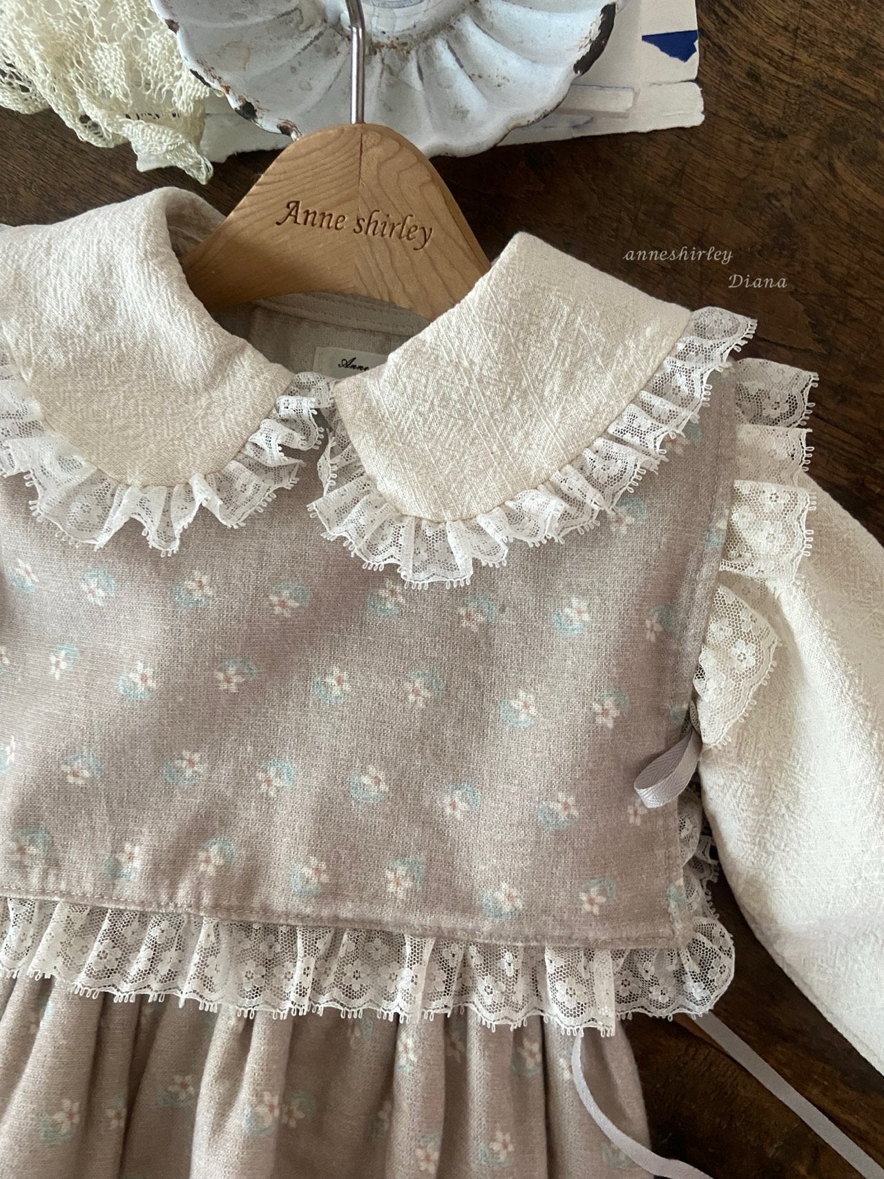 ［Anne shirley］Jaine rompers (flower)