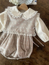 ［Anne shirley］Jaine rompers (flower)