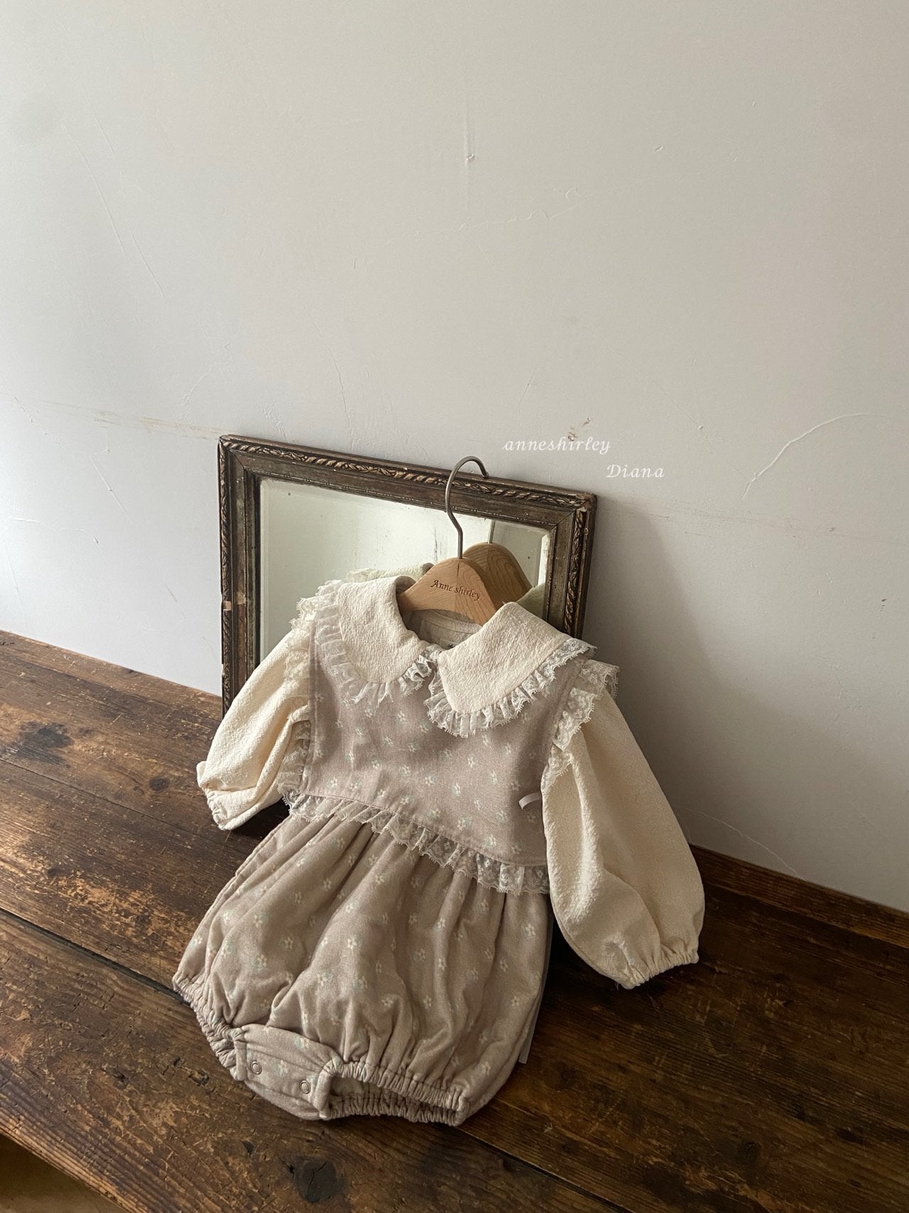 ［Anne shirley］Jaine rompers (flower)